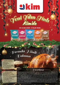 26.12.2025 tarihinden itibaren geçerli olan Kim Market kataloğu önizlemesi