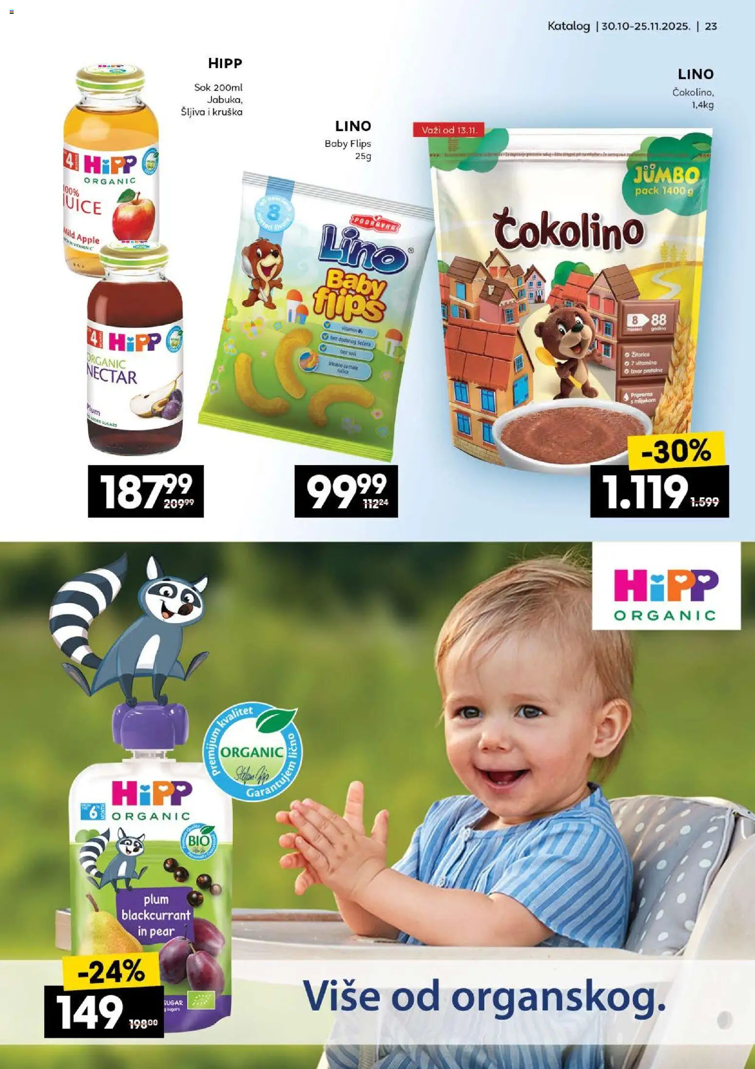 Idea katalog - važi od 30.10.2025 | Strana: 23 | Proizvode: Podravka, Šljiva, Sok