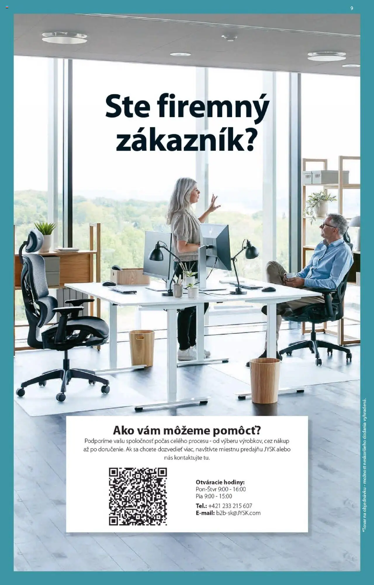 Nové JYSK akcie – leták je platný od 15.10.2025 | Strana: 9 | Produkty: Hodiny