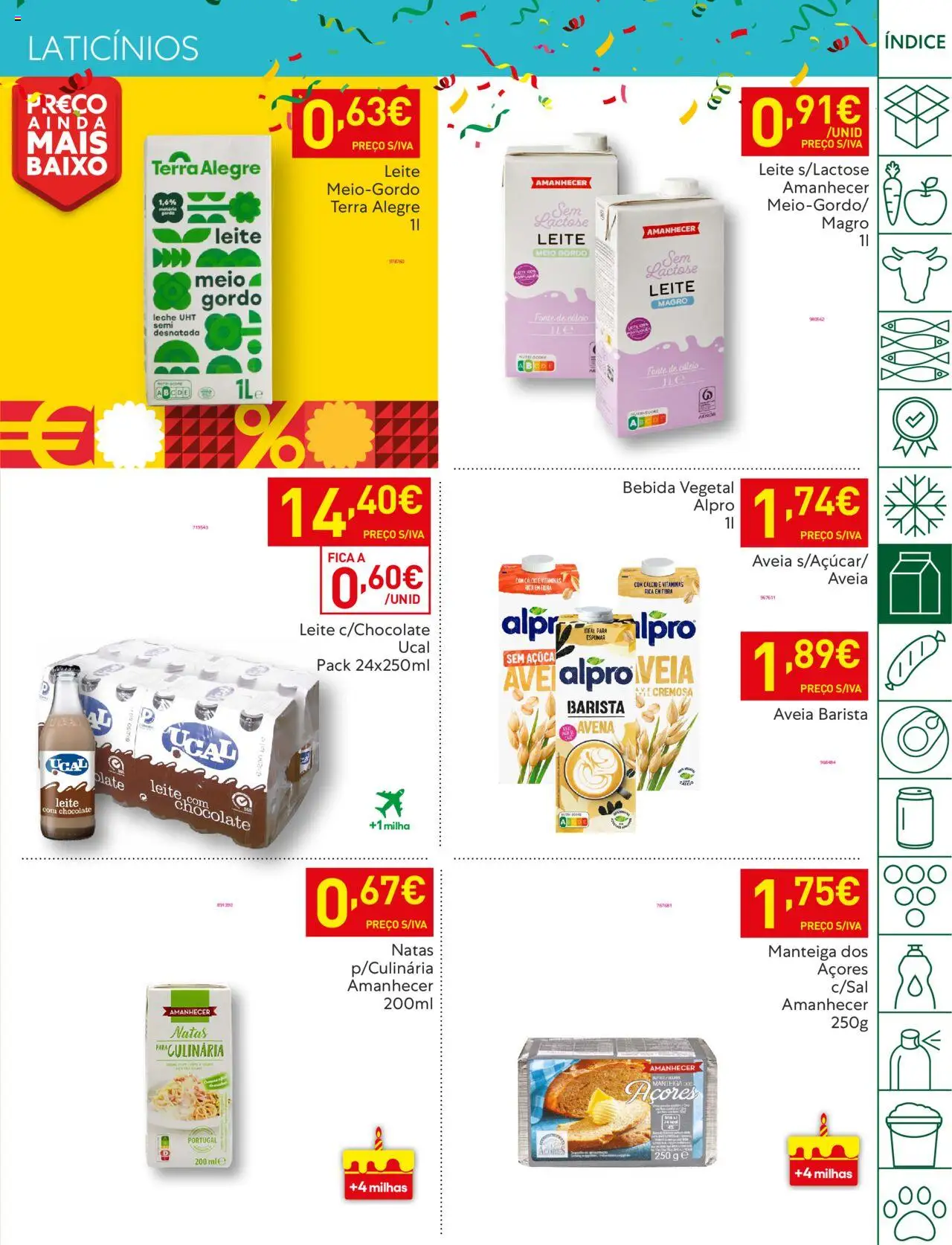 Recheio folheto │ válido de 14.10.2025 | Página: 21 | Produtos: Aveia, Cálcio, Natas, Bebida