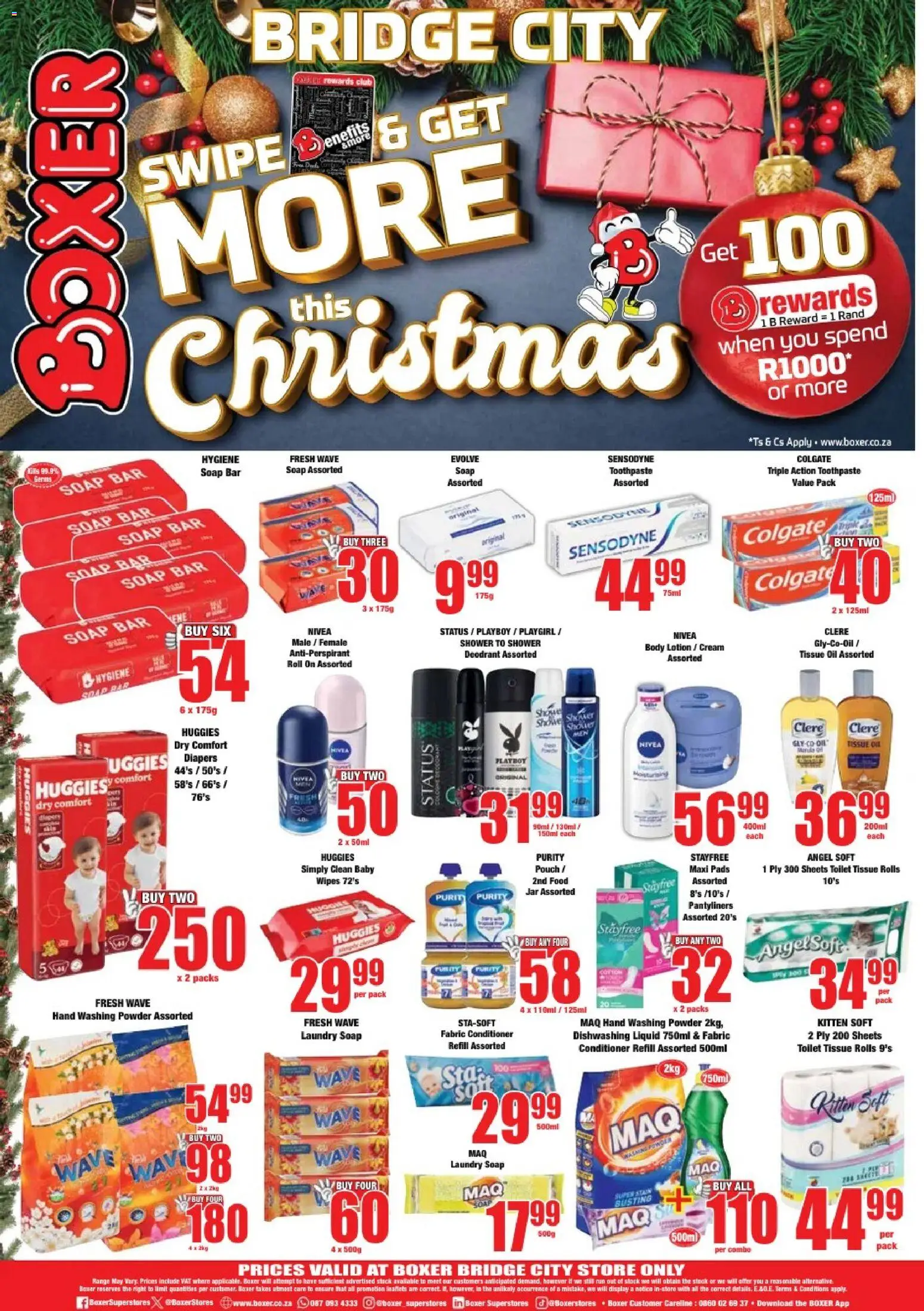 New Boxer catalogue – valid from 17.12.2025 | Page: 8 | Products: Pads, Stock, Dishwashing liquid, Lotion