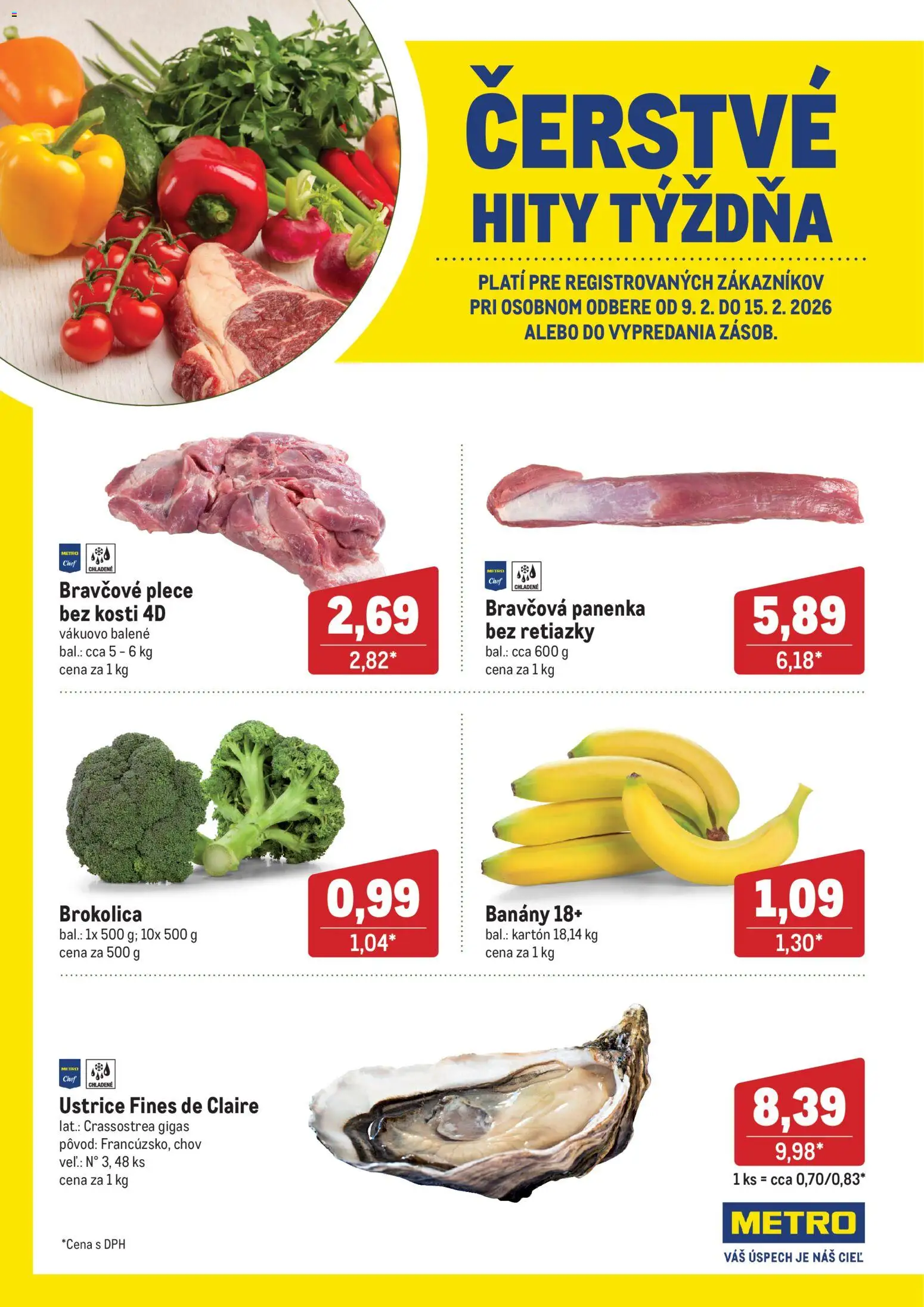 Nové Metro akcie – leták je platný od 09.02.2026 | Strana: 1