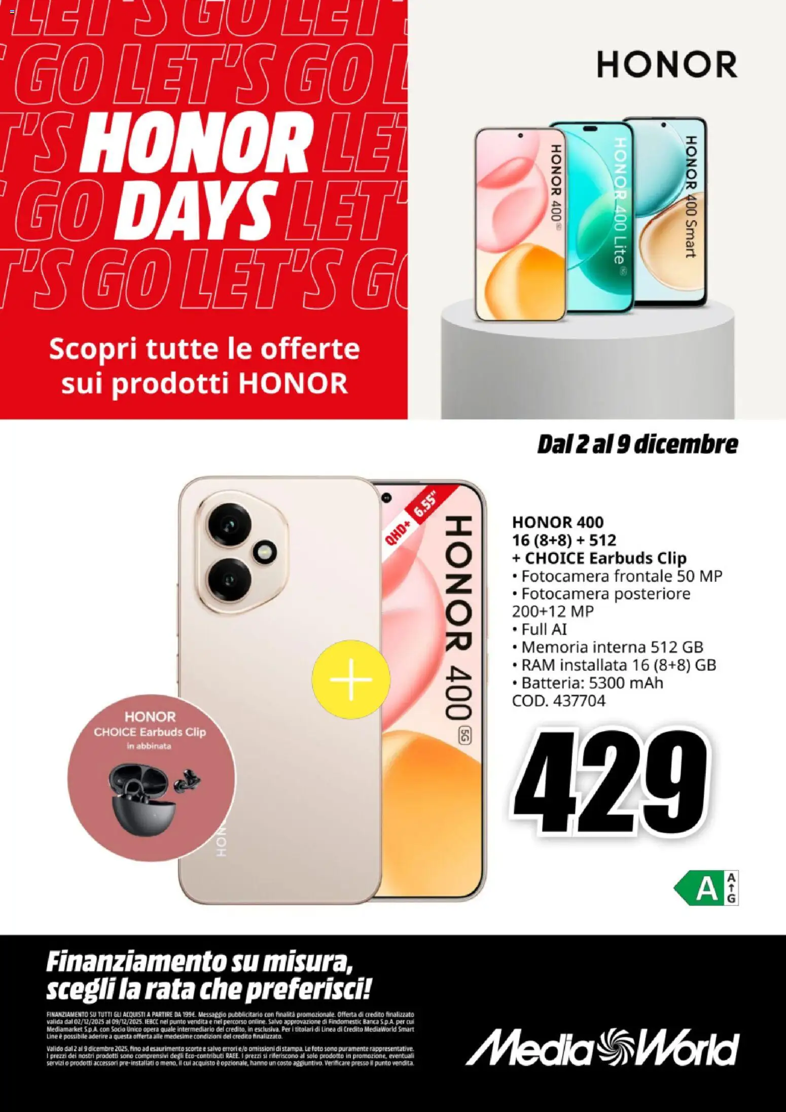 Volantino Media World del 02.12.2025 | Pagina: 3 | Prodotti: Fotocamera, Batteria