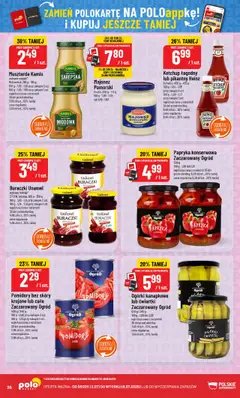 POLOmarket Gazetka od 02.07.2025 | Strona: 36 | Produkty: Musztarda miodowa, Papryka konserwowa, Musztarda, Pomidory