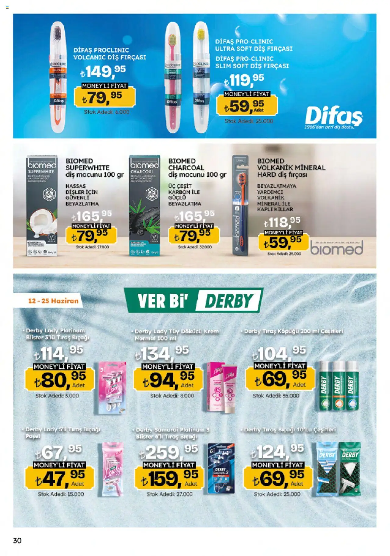 Migros Katalog - 5M Migroskop Dijital - 12.06.2025 tarihinden itibaren geçerlidir | Sayfa: 30 | Ürünler: Krem, Tıraş köpüğü, Tüy dökücü krem, Diş fırçası