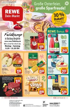 Rewe Prospekt Duisburg / Bergheim	 ab 30.03.2026 gültig