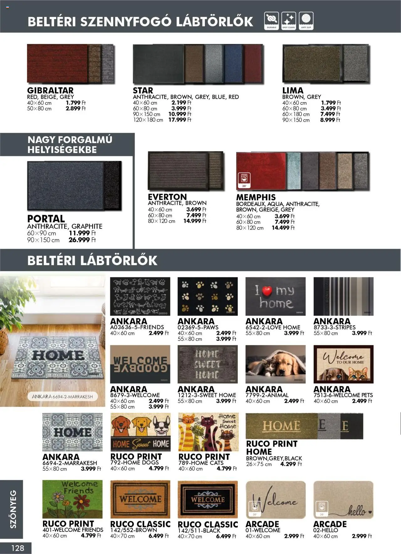 Diego akciós ujság - amely érvényes a következő dátumtól: 02.10.2025 | Oldal: 128 | Termékek: Szőnyeg