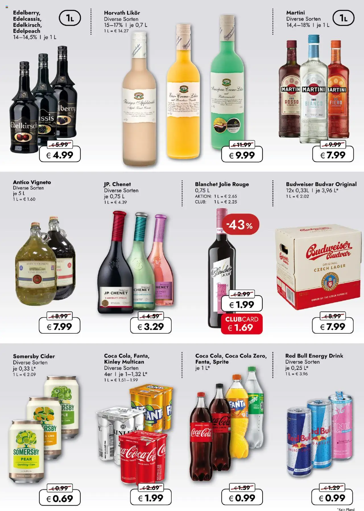 Travel Free  Aktionsangebote - gültig ab dem 22.08.2025 | Seite: 4 | Produkte: Red bull, Fanta, Sprite, Cola