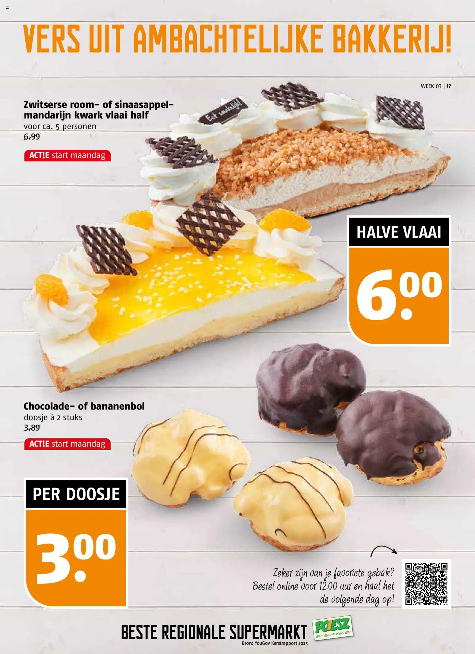 {H1} | Pagina: 17 | Producten: Mandarijn, Chocolade, Room, Kwark