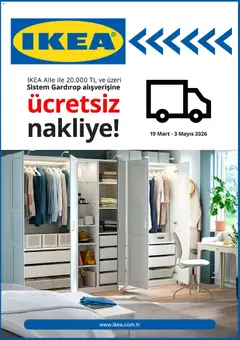 19.03.2026 tarihinden itibaren geçerli olan IKEA kataloğu önizlemesi