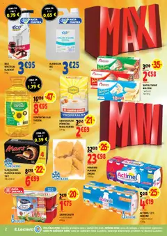 Novi E.leclerc katalog ponudbe – veljaven od 10.09.2025 | Stran: 2 | Izdelki: Moka, Kos, Banane, Sladkor