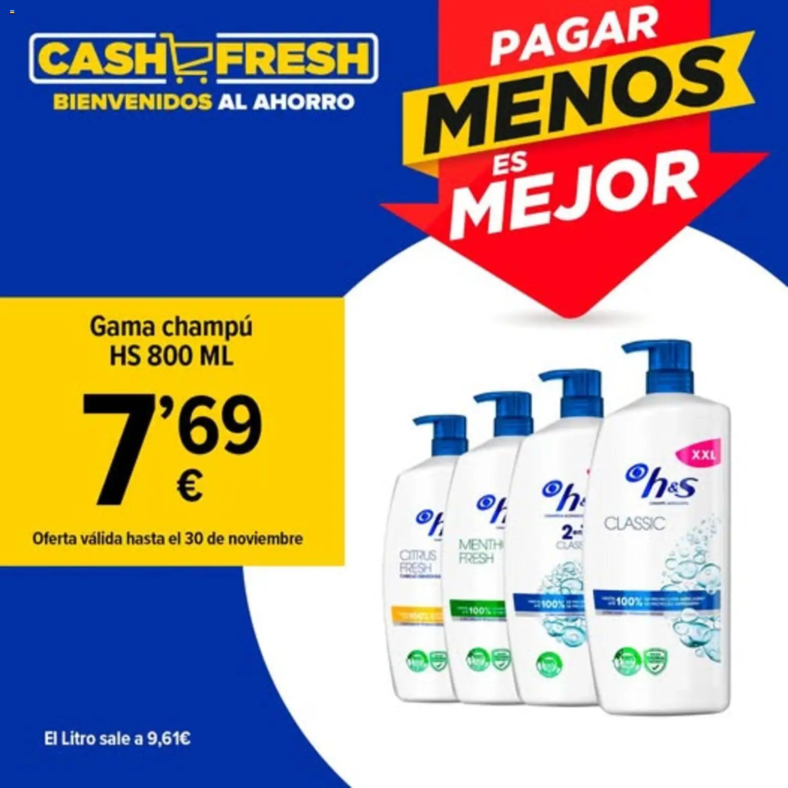 Cash Fresh folleto │ válido desde el 20.11.2025 | Página: 1 | Productos: Champú