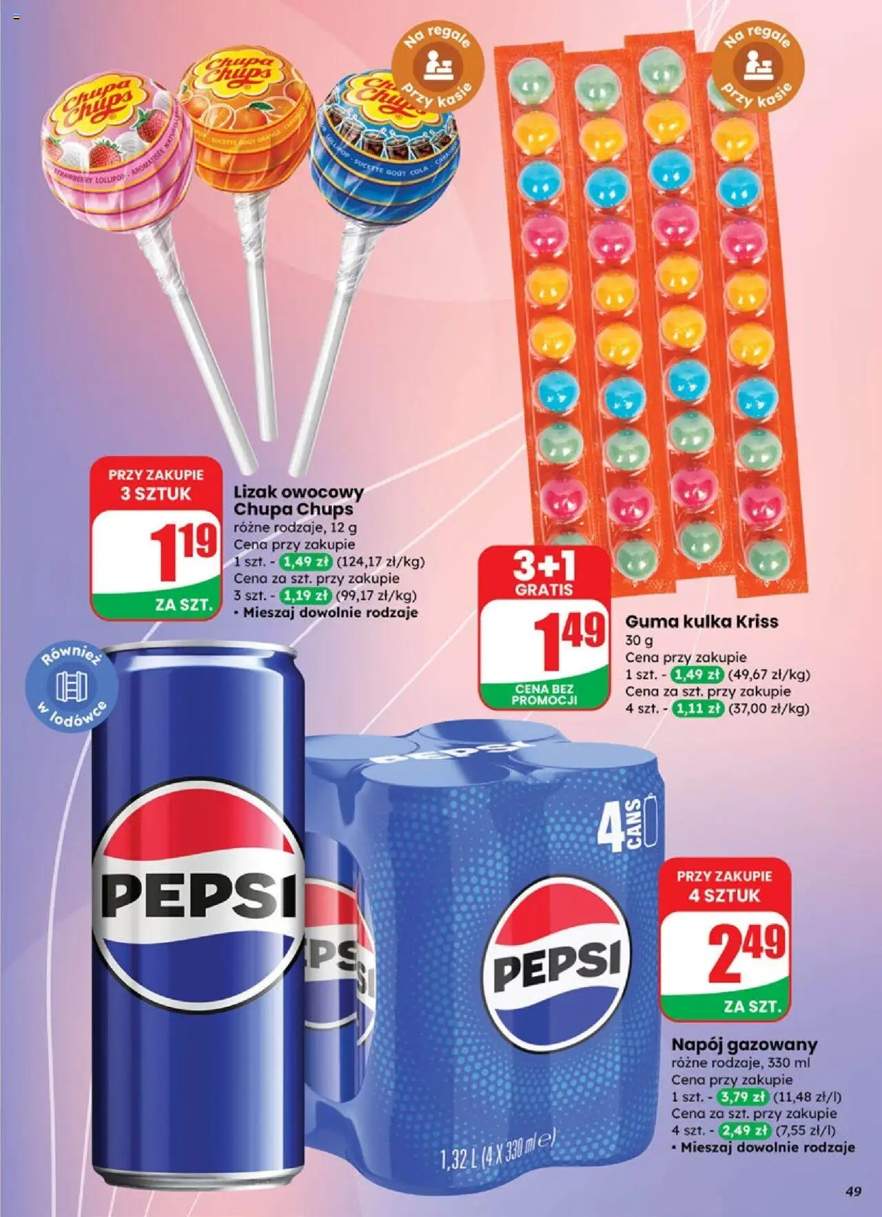Dino Gazetka od 08.10.2025 | Strona: 49 | Produkty: Pepsi