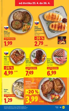 Lidl leták platný od 20.04.2026 | Strana: 63 | Produkty: Steak