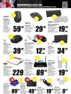 Anteprima del volantino Media World - Black Friday valido a partire dal 01.11.2025 | Pagina: 14 | Prodotti: Mouse, USB, Silicone, Samsung