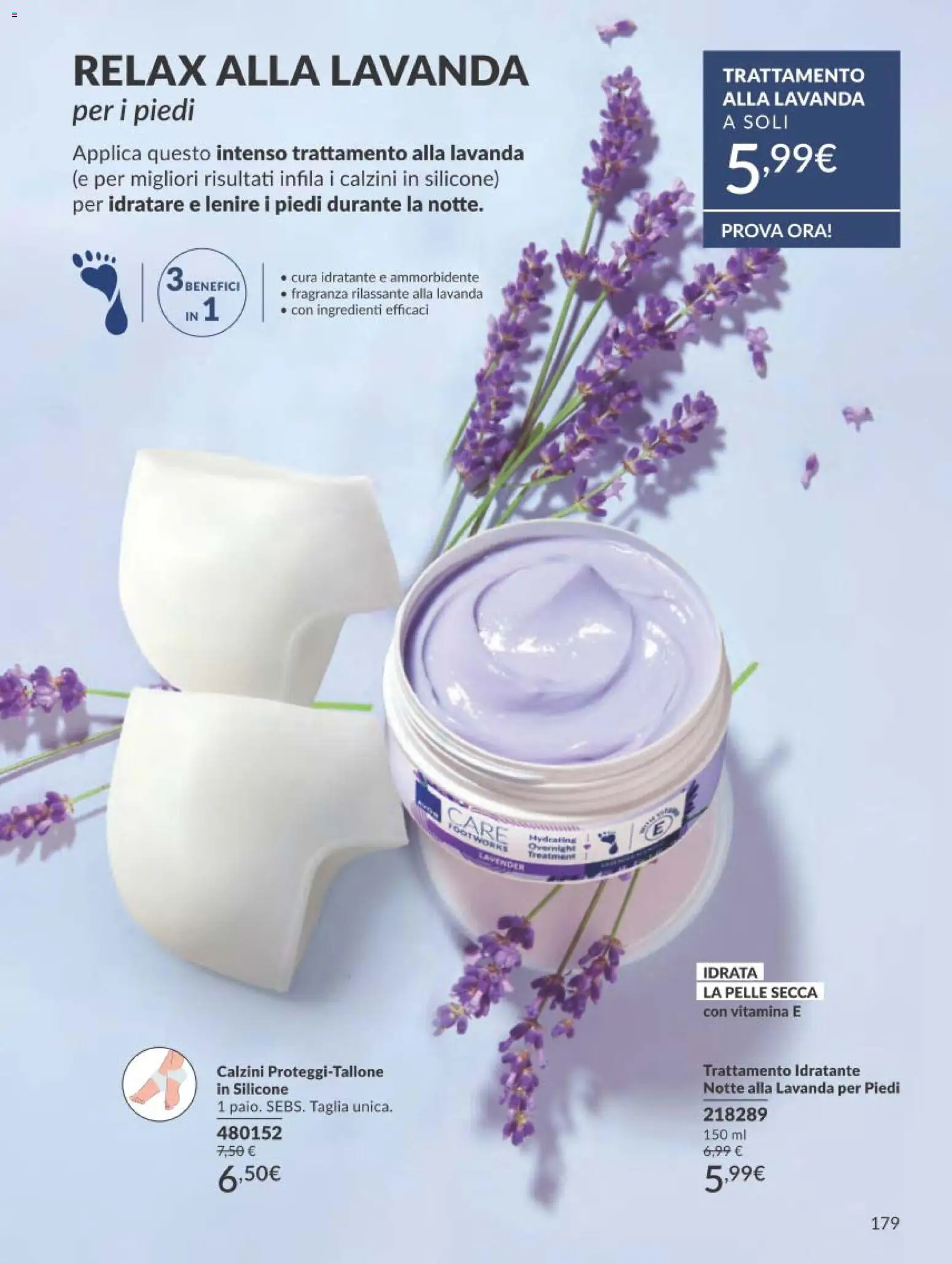 Volantino Avon del 31.12.2025 | Pagina: 179 | Prodotti: Ammorbidente, Calzini, Lavanda, Fragranza