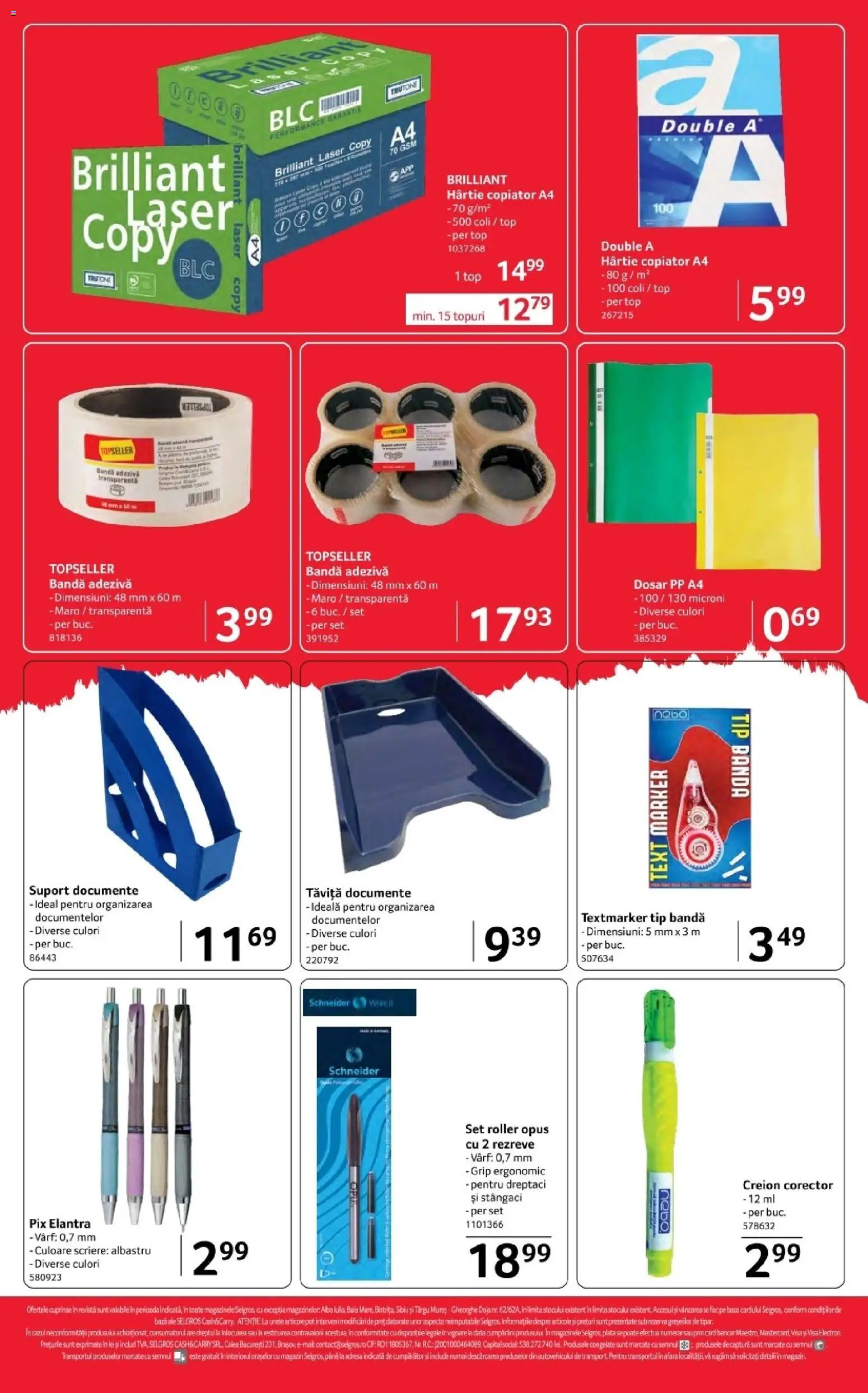 Noul catalog Selgros – valabil de la 17.04.2026 | Pagină: 22 | Produse: Top