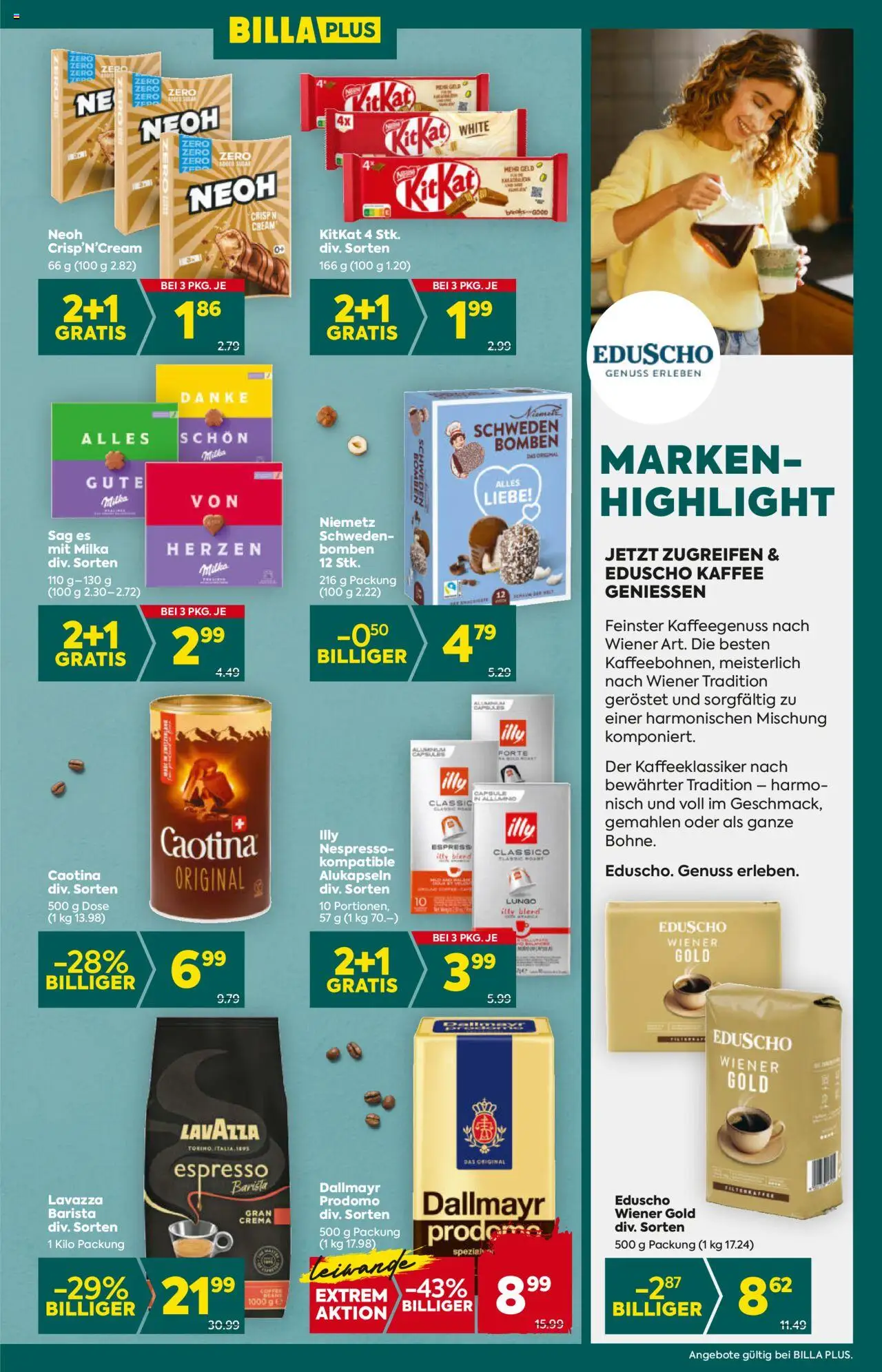 Billa Plus Flugblatt - Salzburg gültig ab 18.09.2025 | Seite: 13 | Produkte: Kaffee