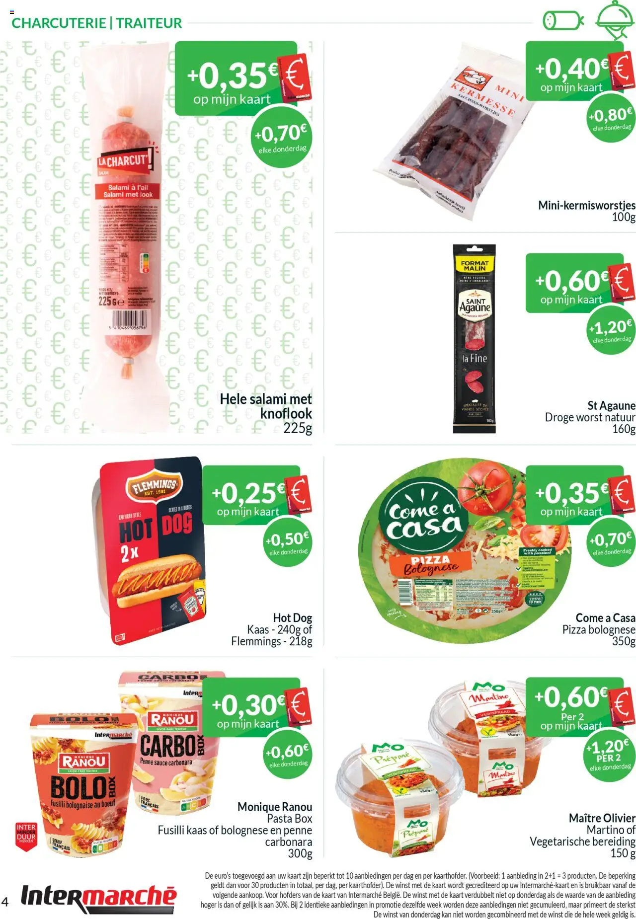 {H1} | Pagina: 4 | Producten: Worst, Pasta, La, Knoflook