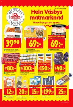 ICA Kvantum - Upplands Väsby - Förhandsvisning av reklamblad från butik ICA Kvantum aktuell från 11.08.2025