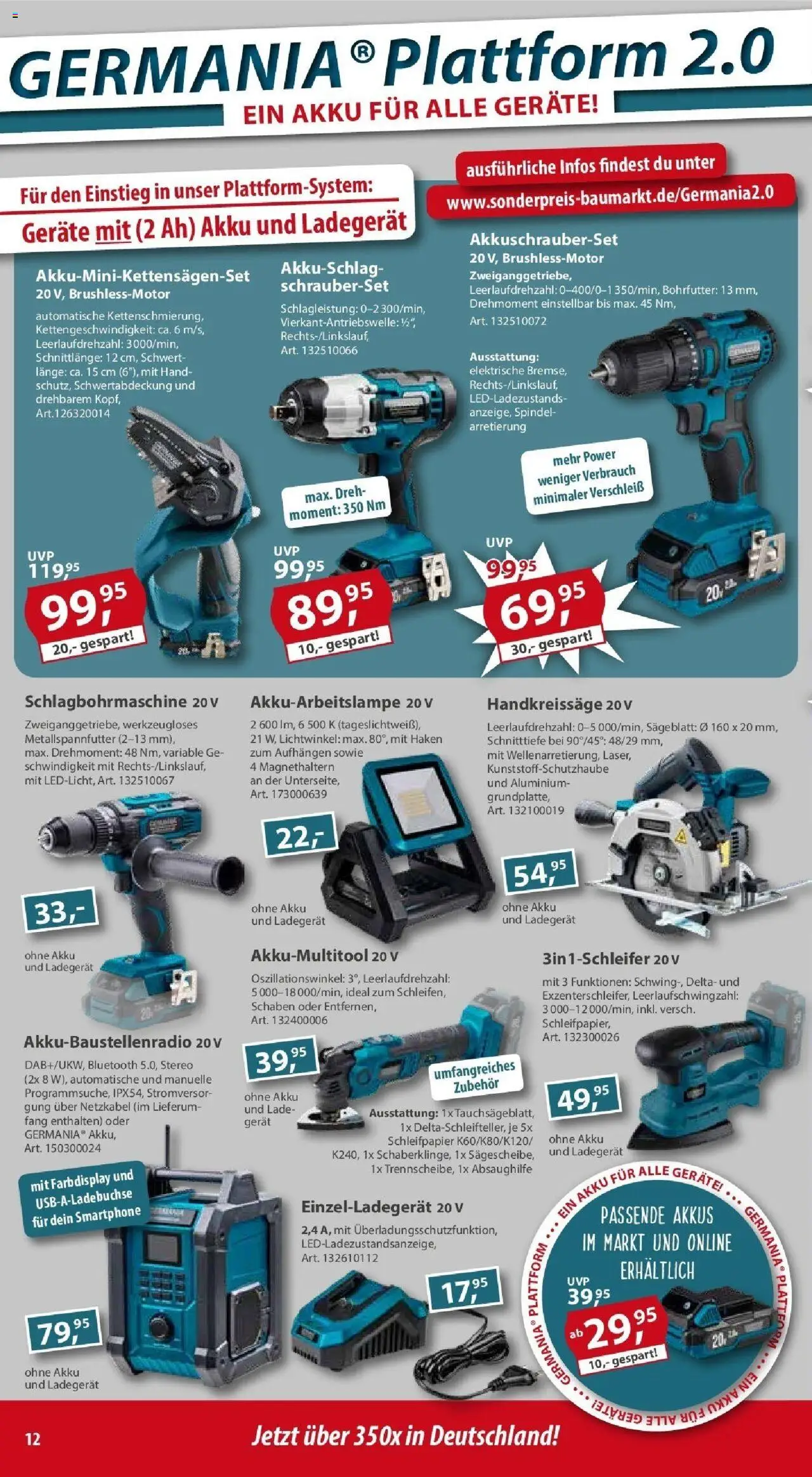 Sonderpreis Baumarkt - Wiedereröffnung Wenden - gültig ab dem 13.05.2025 | Seite: 12 | Produkte: Ladegerät, Smartphone, Radio