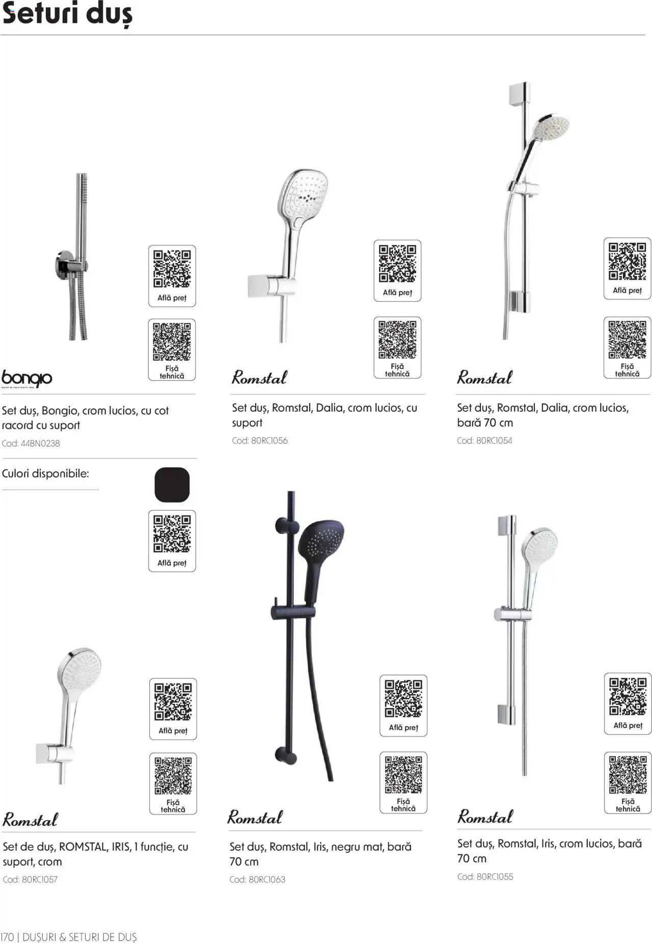 Catalog Romstal – valabil de la 25.11.2024 | Pagină: 170 | Produse: Duș