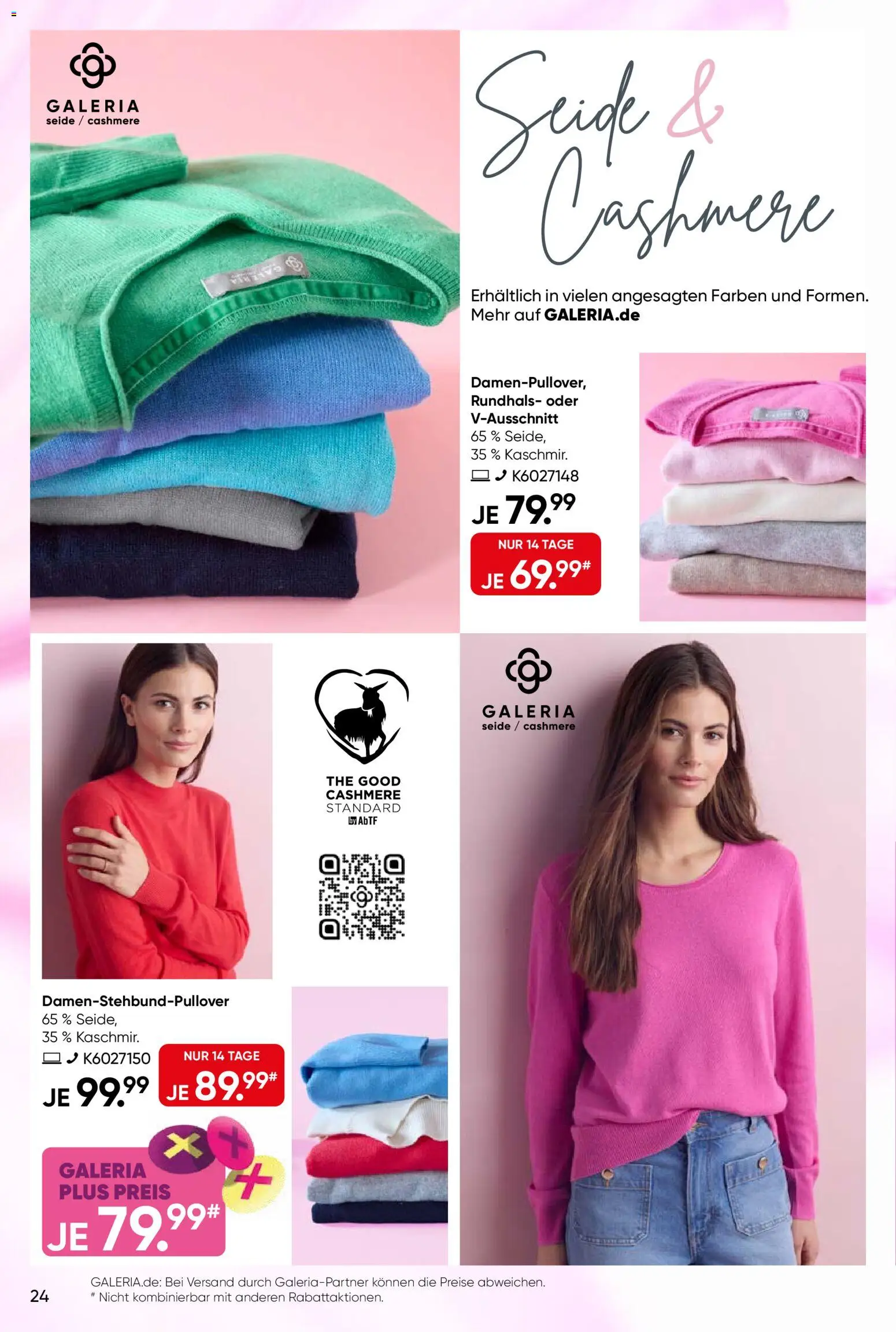 Galeria Karstadt Kaufhof Prospekt 	 – gültig ab 30.03.2026 | Seite: 24