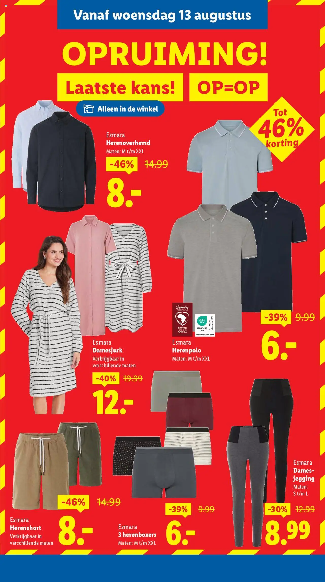  | Pagina: 24 | Producten: Shirt, Herenboxers, Boxers, Leggings