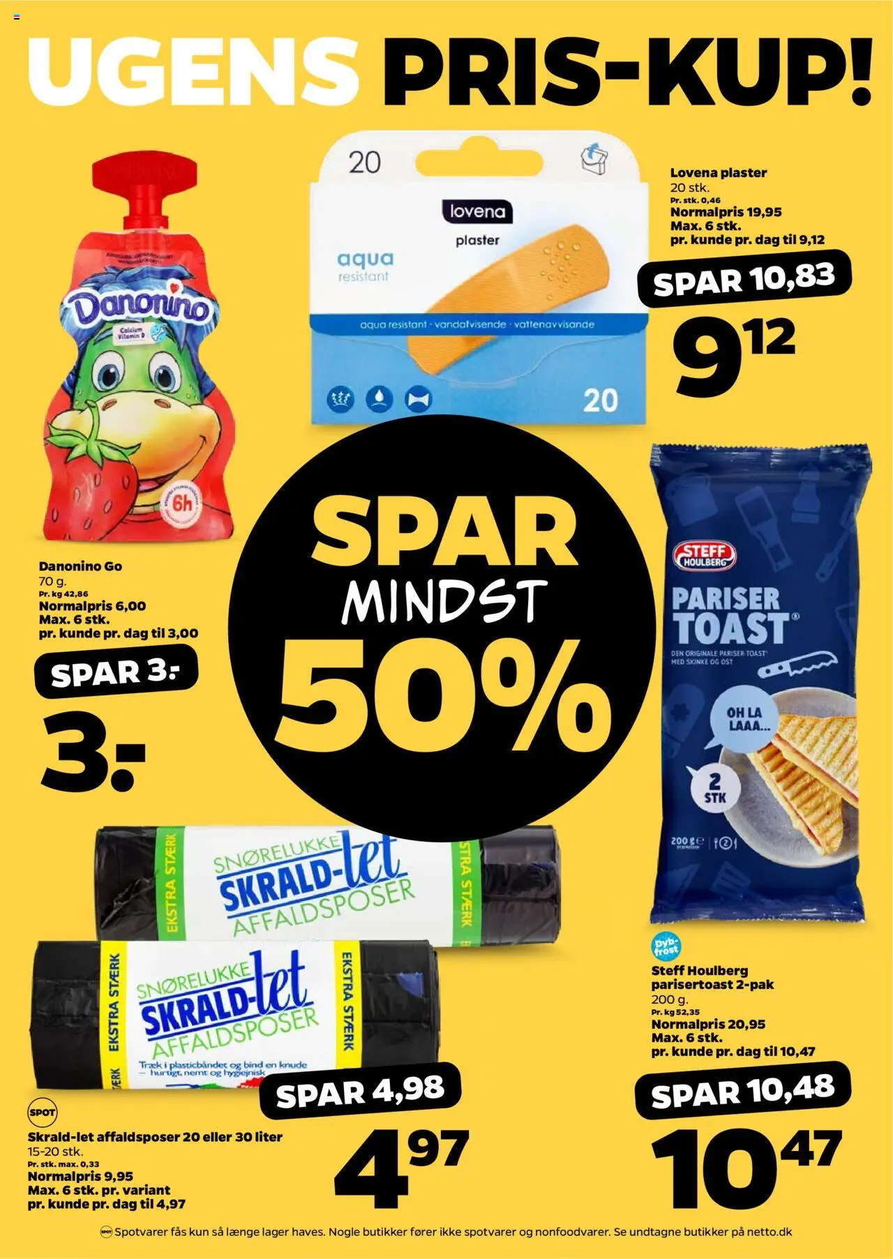 Netto Tilbudsavis gyldig fra 23.08.2025 | Side: 8 | Produkter: Ost, Skinke