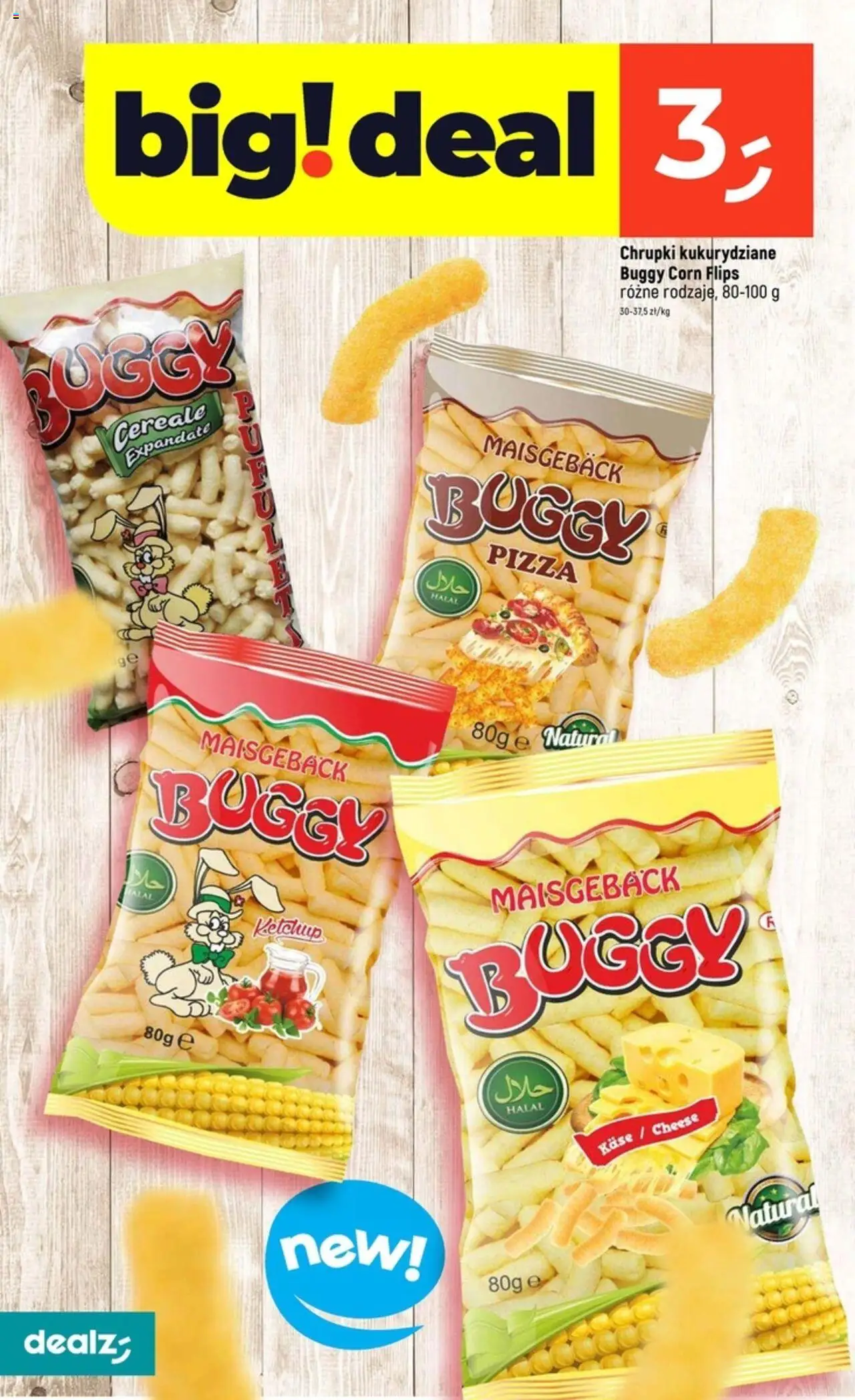 Dealz Gazetka od 21.08.2025 | Strona: 14 | Produkty: Ketchup, Chrupki, Pizza
