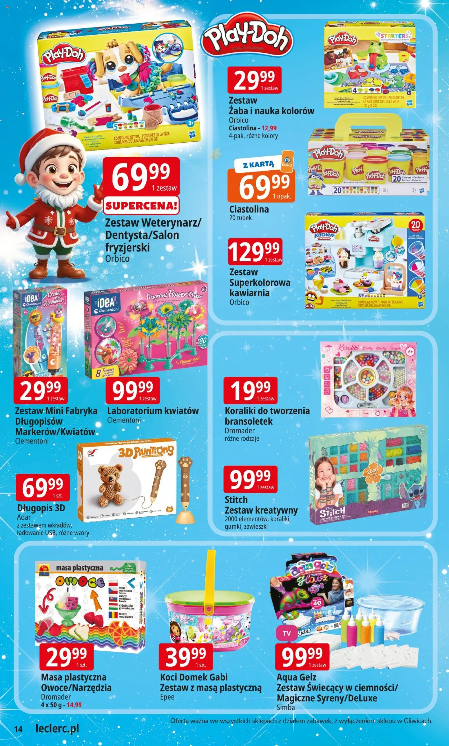E.Leclerc Gazetka - Zabawki od 12.11.2025 | Strona: 14 | Produkty: Karta