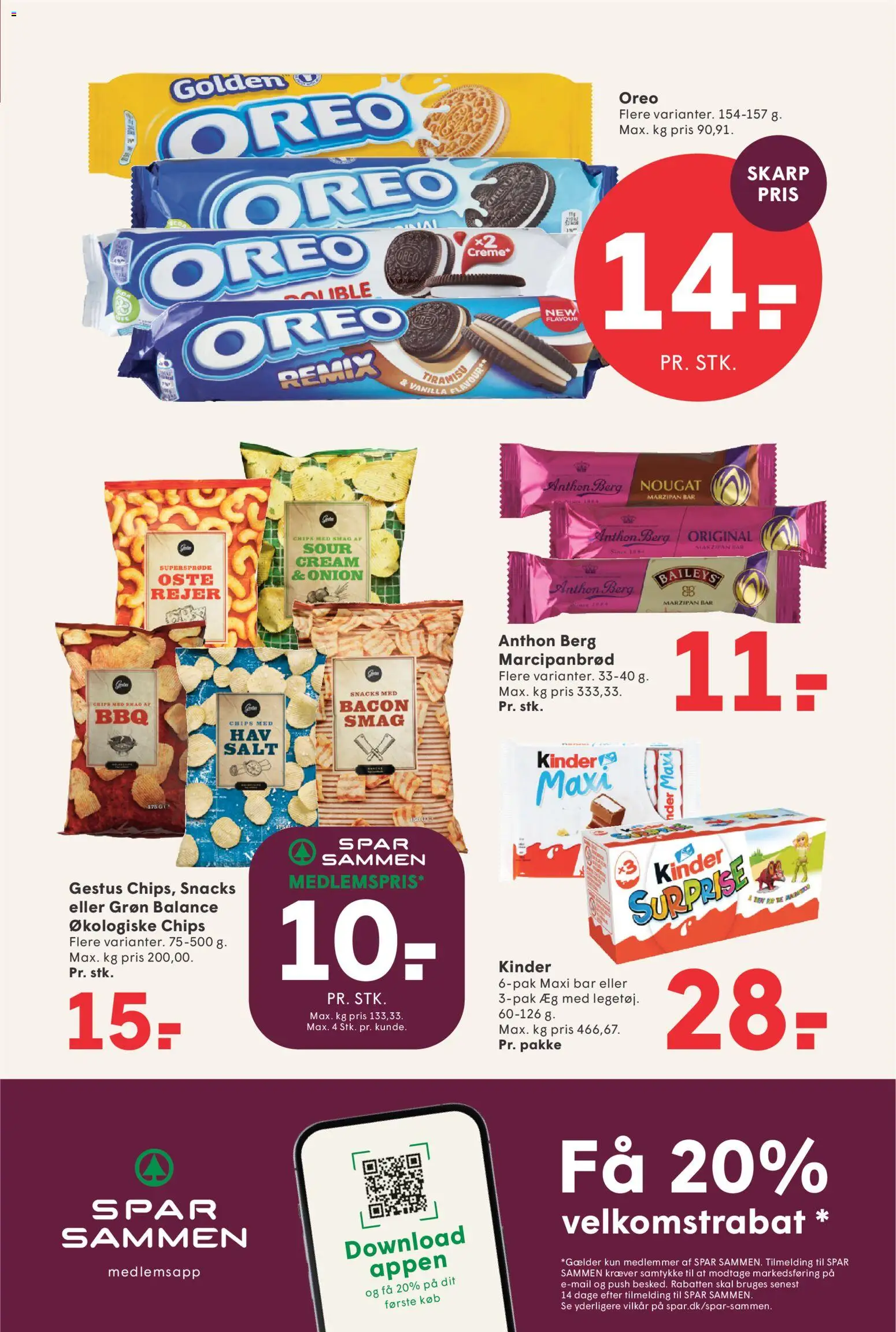 Spar tilbudsavis – gyldig fra 20.02.2026 | Side: 17 | Produkter: Æg, Salt, Marcipanbrød, Rejer