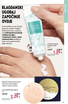 Katalog Oriflame - Pregled kataloga iz trgovine Oriflame, vrijedi od 19.11.2025 | Stranica: 153 | Proizvodi: Miris, Krema za ruke, Sapun, Krema