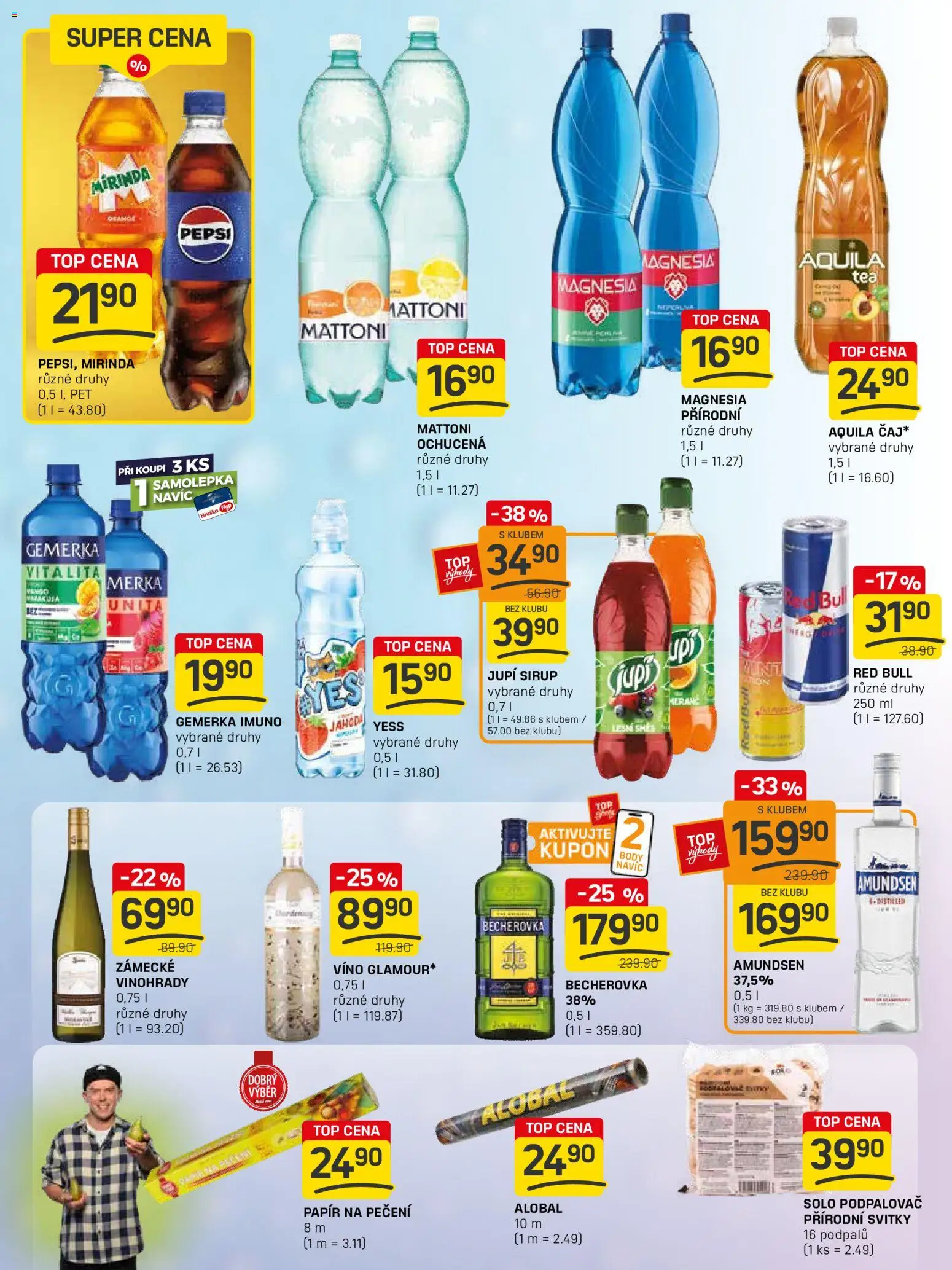 Flop leták - FlopTop od 12.11.2025 | Strana: 10 | Produkty: Víno, Gemerka, Jupí, Red Bull