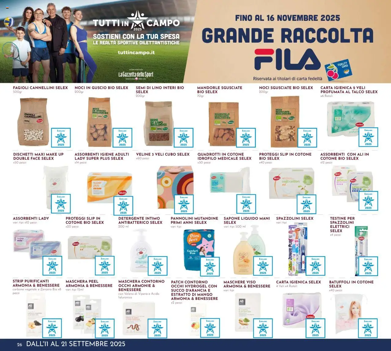 Volantino Pan del 11.09.2025 | Pagina: 26 | Prodotti: Sapone, Mutandine, Noci, Profumo