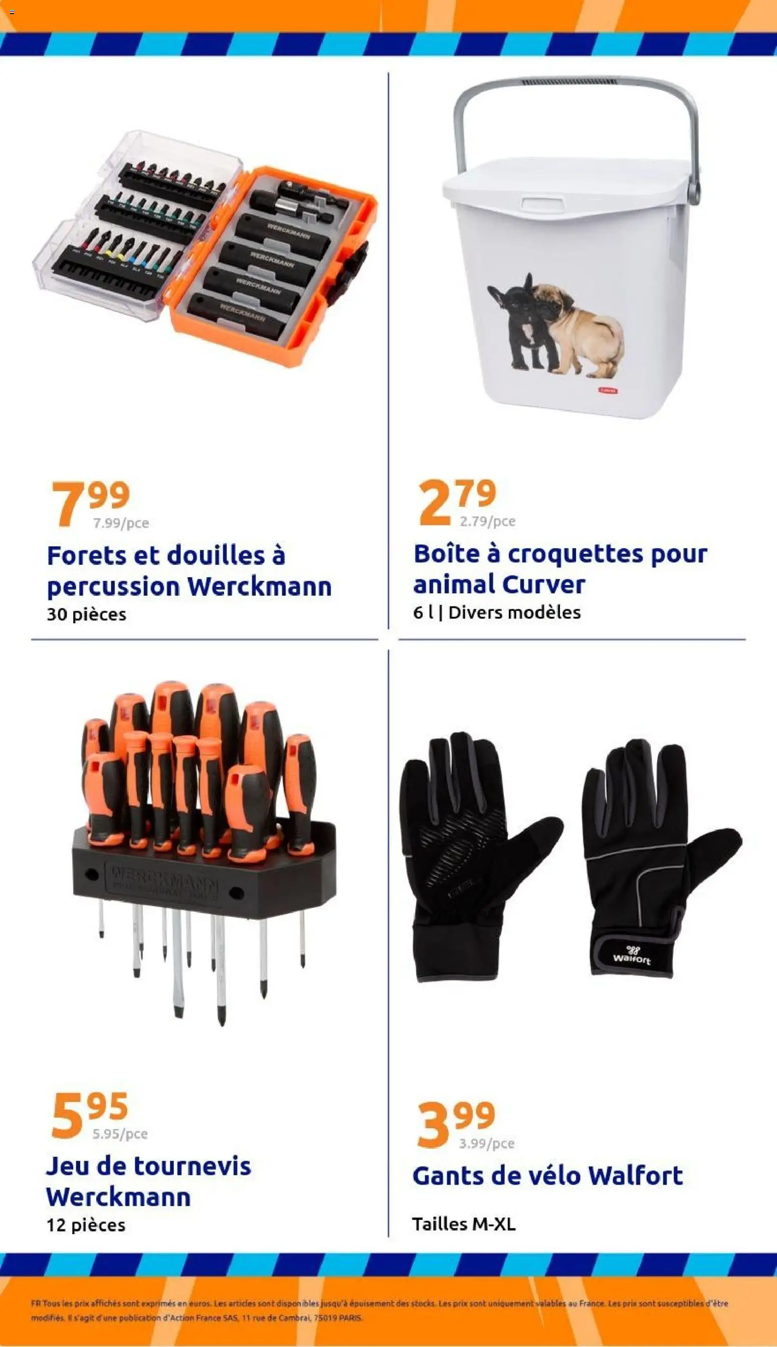 {H1} | Page: 36 | Produits: Vélo, Tournevis, Gants