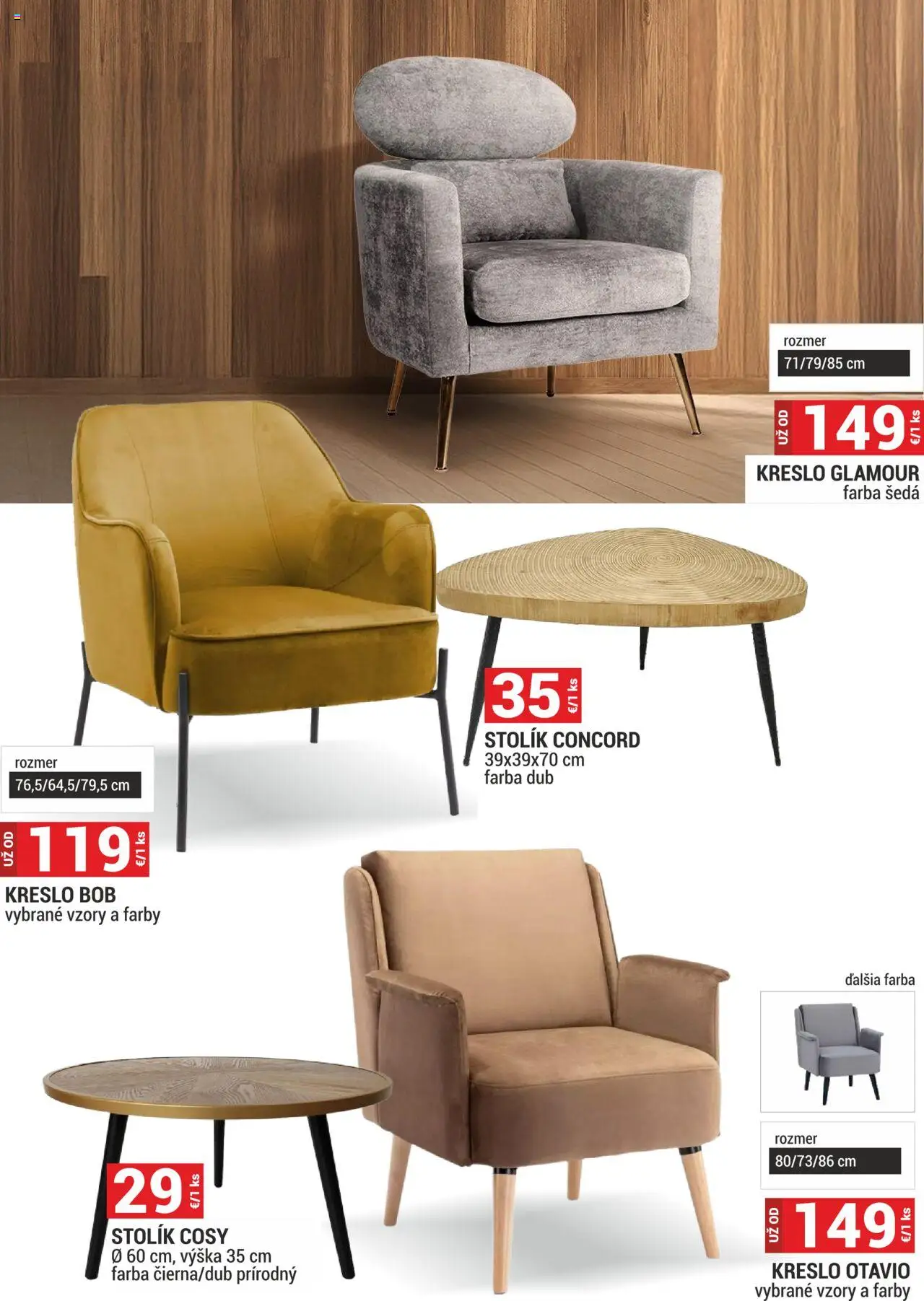 Merkury Market leták │ platný od 01.06.2025 | Strana: 10 | Produkty: Kreslo, Stolík