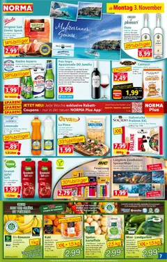 Norma Prospekt 	 ab 03.11.2025 gültig | Seite: 7 | Produkte: Äpfel, Limonade, Grapefruit, Blaubeeren