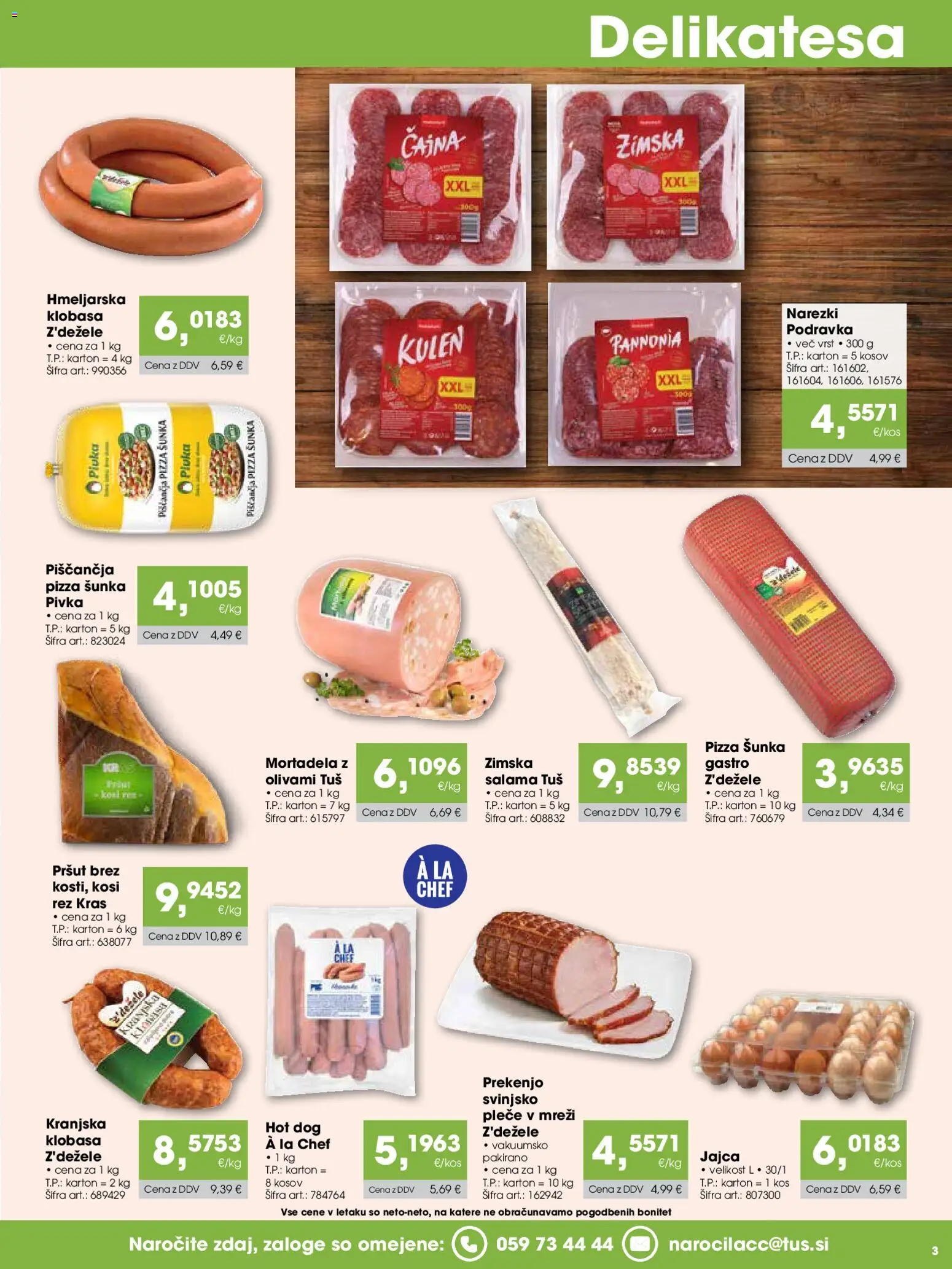 Novi Tuš katalog ponudbe – veljaven od 07.02.2026 | Stran: 3