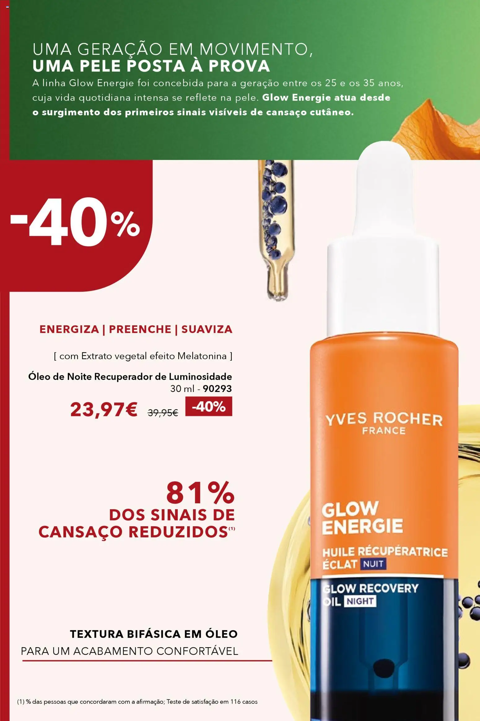 Yves Rocher catálogo 1 │ válido de 31.12.2025 | Página: 32 | Produtos: Óleo, Melatonina