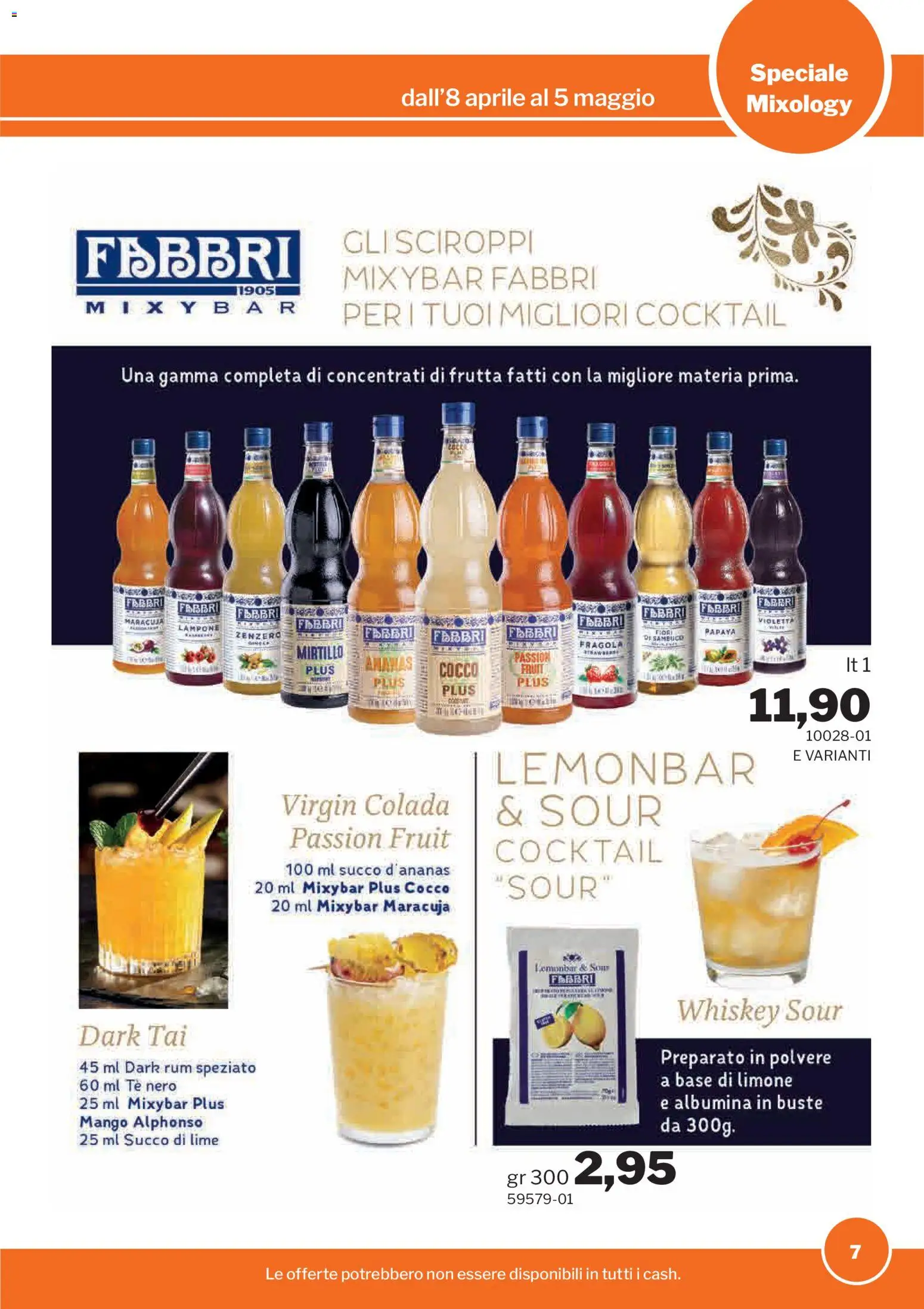 Volantino Sogegross del 08.04.2026 | Pagina: 7 | Prodotti: Limone, Mango, Lime, Rum