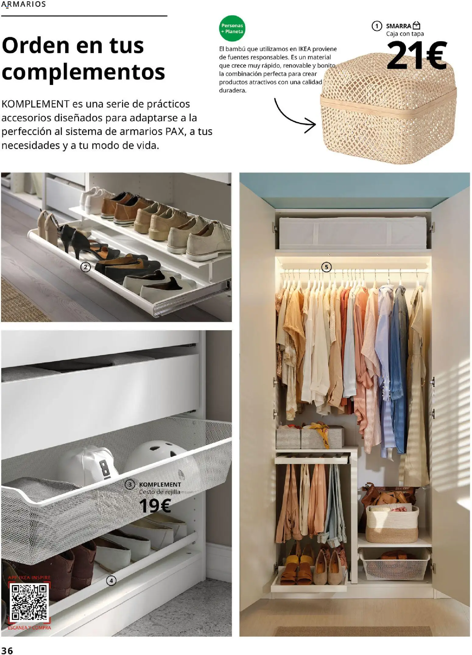 Catálogo IKEA Dormitorios │ válido desde el 01.02.2026 | Página: 36 | Productos: Caja