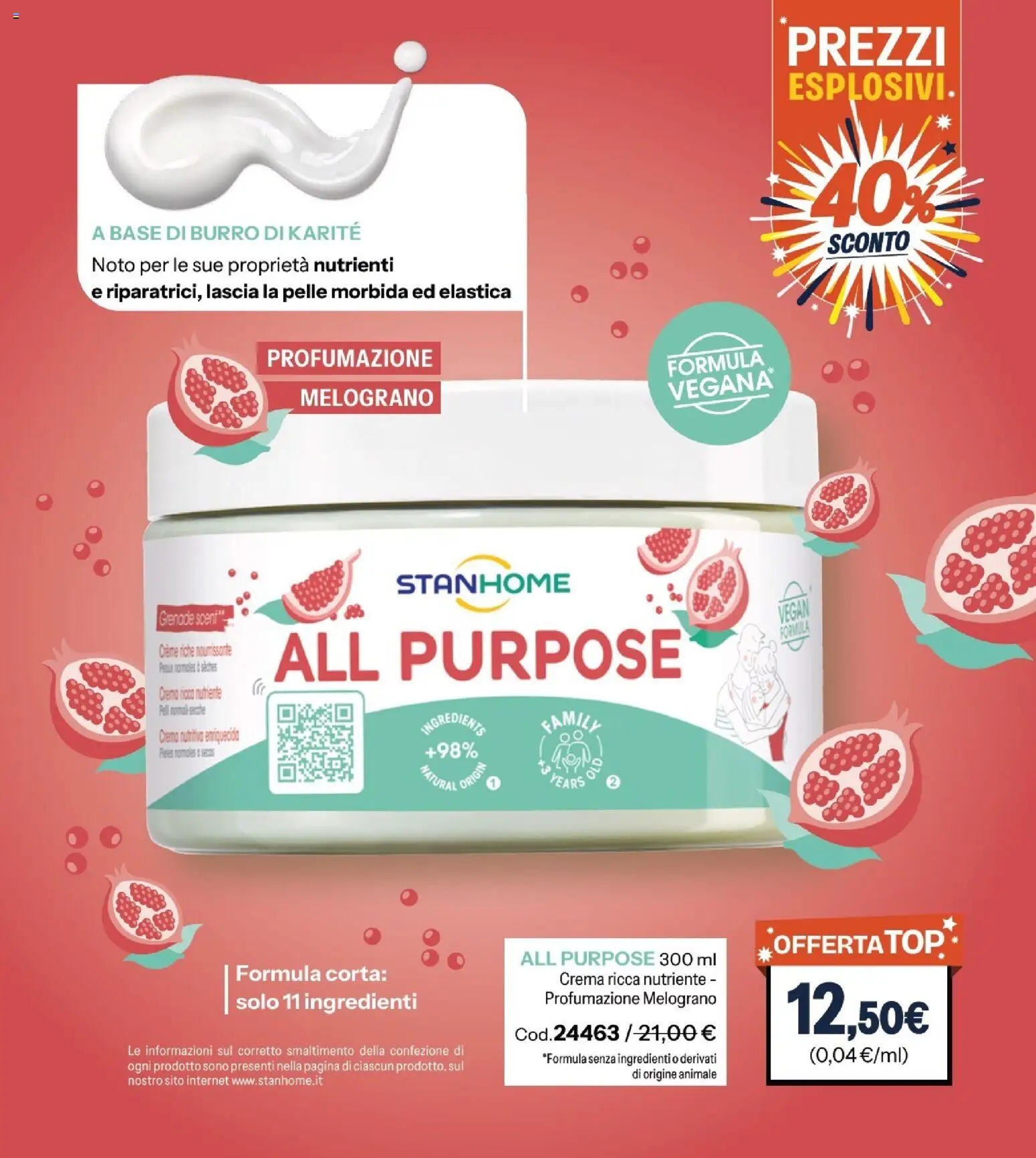 Volantino Stanhome del 23.12.2025 | Pagina: 95 | Prodotti: Crema, Burro