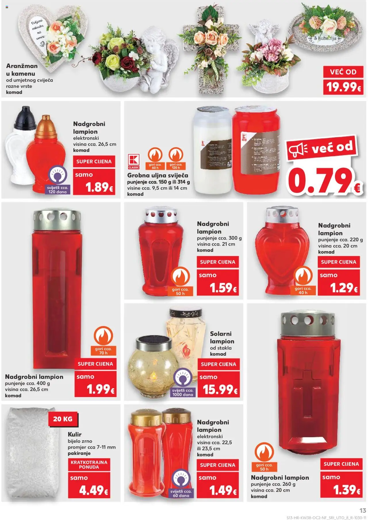 Kaufland katalog | vrijedi od 17.09.2025 | Stranica: 13 | Proizvodi: Lampion