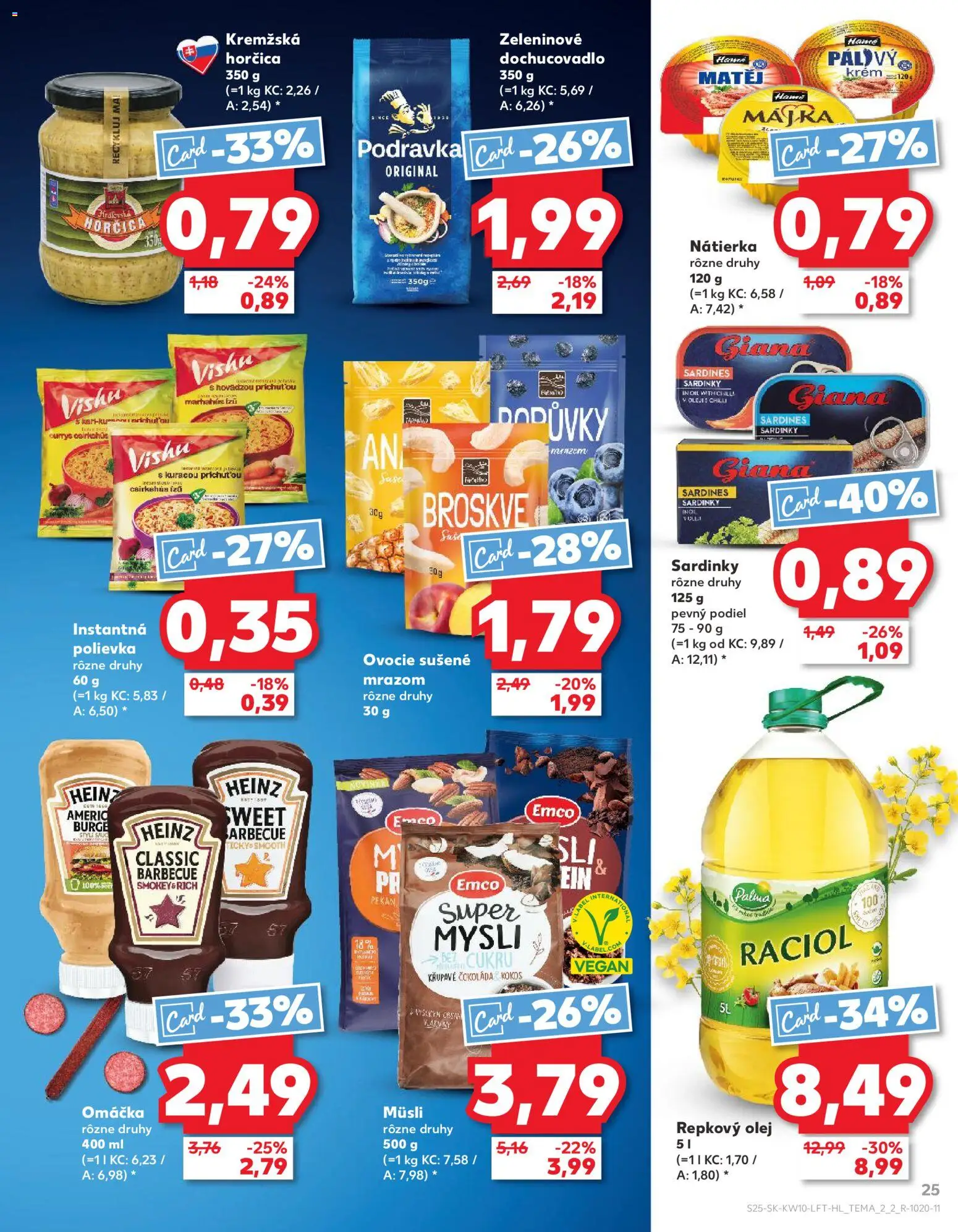 Kaufland SK akciós ujság - amely érvényes a következő dátumtól: 05.03.2026 | Oldal: 25