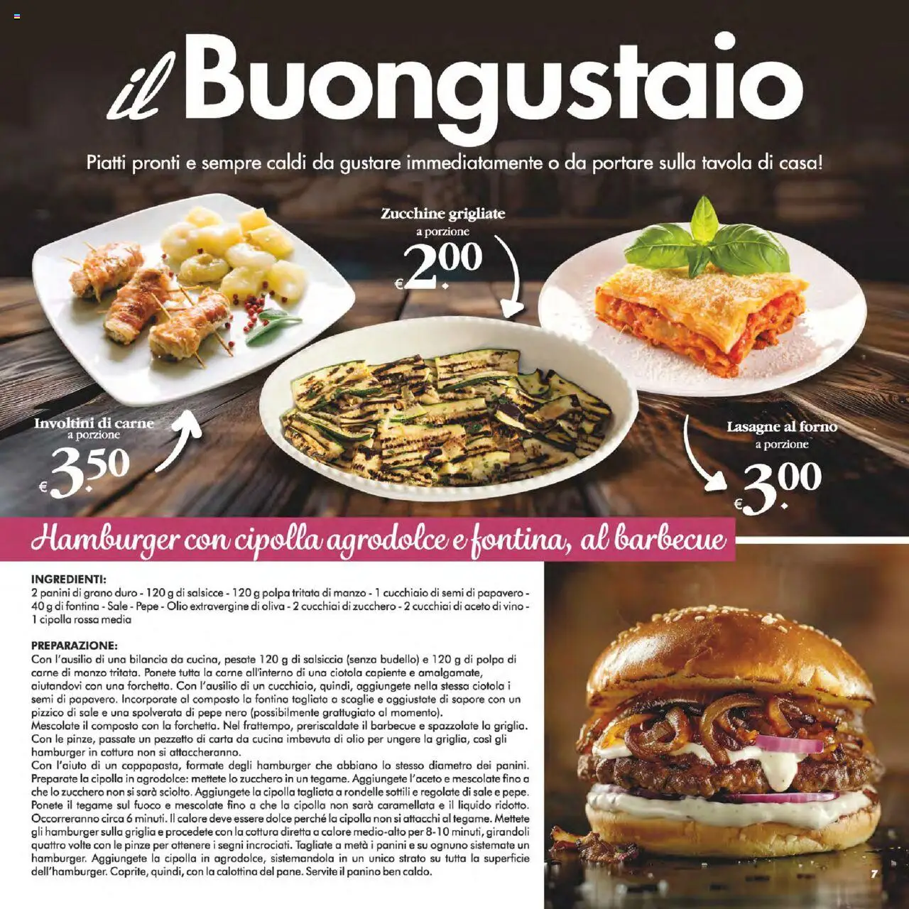 Volantino Decò del 12.08.2025 | Pagina: 7 | Prodotti: Olio, Salsiccia, Aceto, Pinze