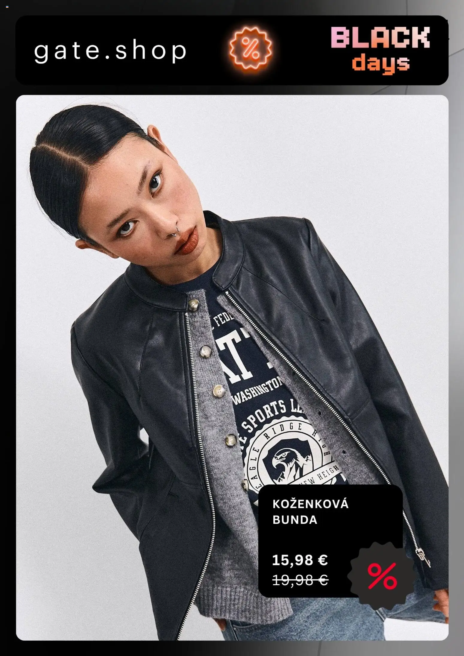 Nové GATE akcie – leták je platný od 07.11.2025 | Strana: 2 | Produkty: Bunda