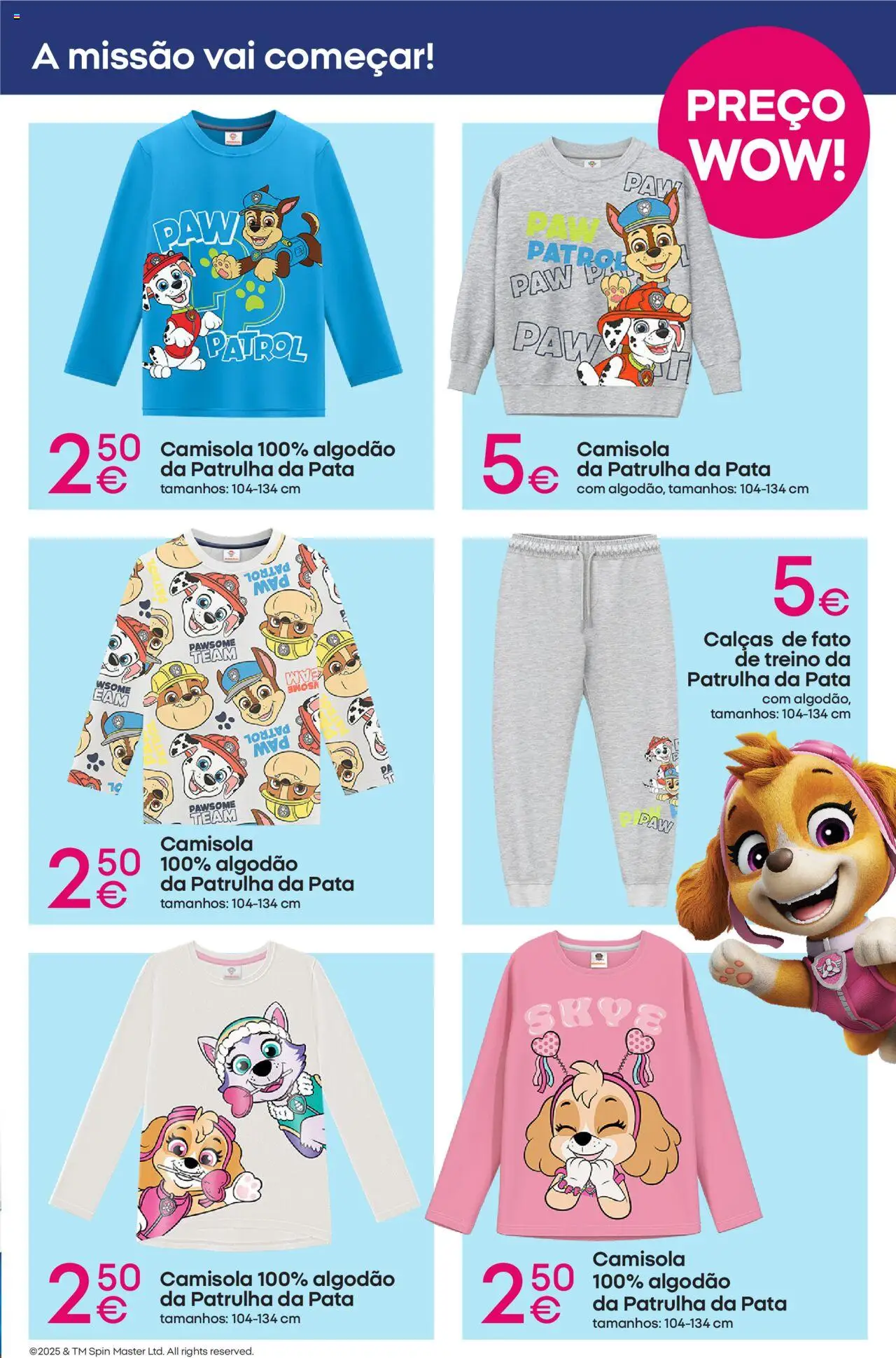 Pepco folheto │ válido de 14.08.2025 | Página: 3 | Produtos: Algodão, Calças, Camisola, Pá