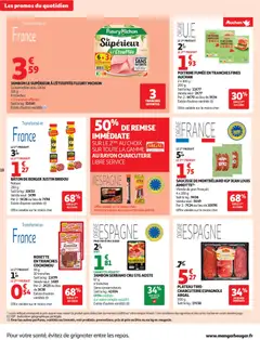 Auchan - Prévisualisation de Auchan - Croquez la magie des fêtes valide à partir de 16.12.2025 | Page: 18 | Produits: Jambon, Saucisse, Viande, Porc