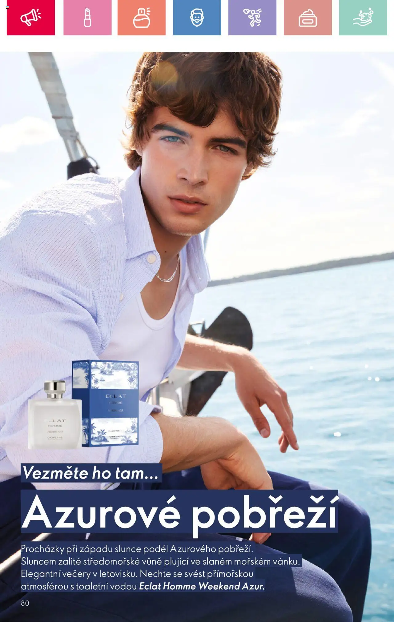 Oriflame katalog č.10/2025 od 06.07.2025 | Strana: 80 | Produkty: Voda, Toaletní voda
